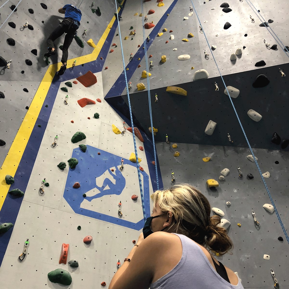 Indoor Rock Climbing