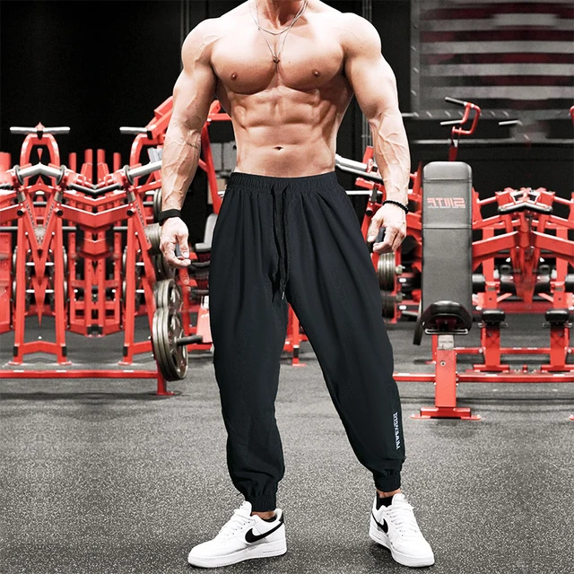 sports tan baggy training pants