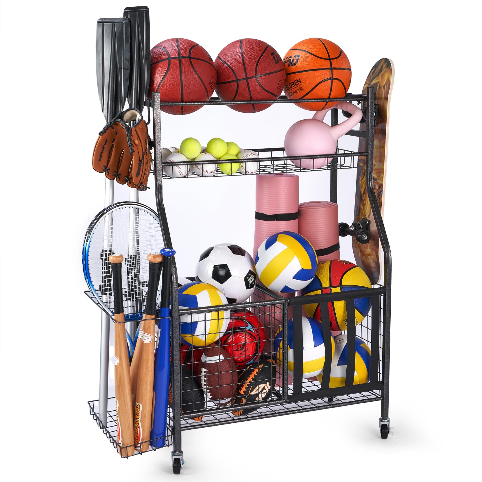 sports equipment storage