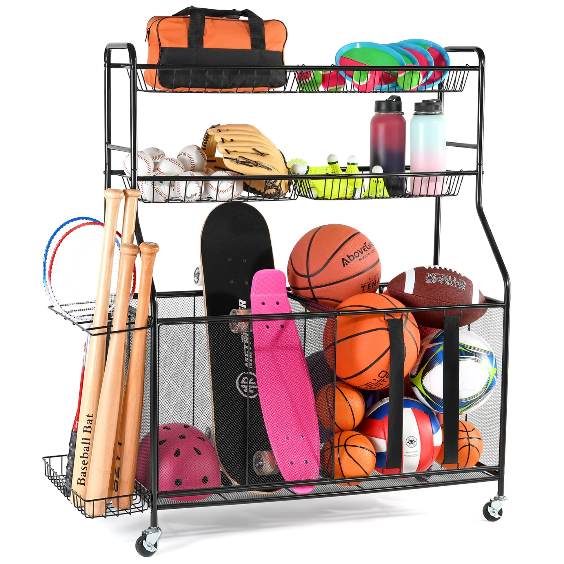 sports equipment storage