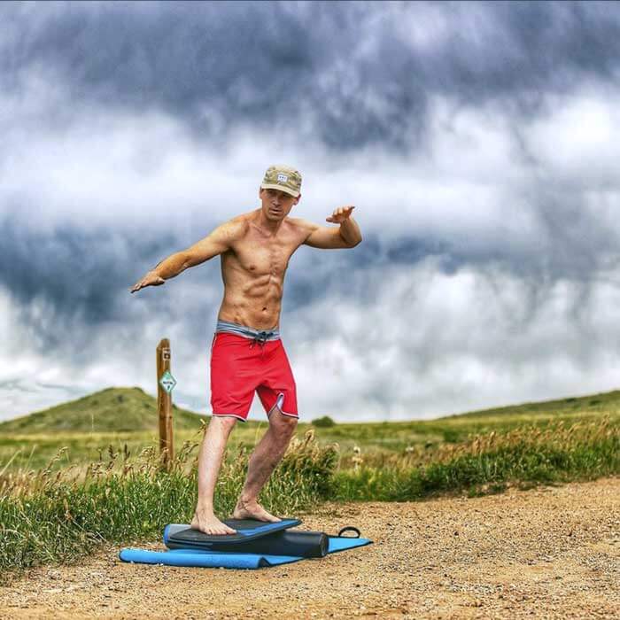 Master Your Surf Stance on a Balance Board